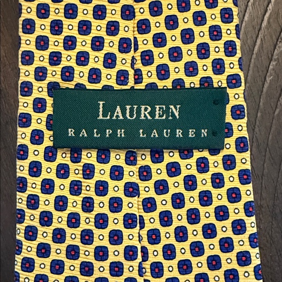 Ralph Lauren Men’s Geometric Tie - Picture 2 of 4